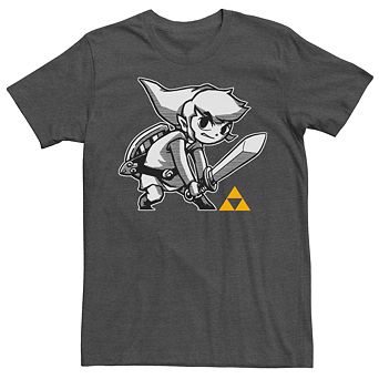 Men's Nintendo Legend Of Zelda Toon Link Tonal Short Sleeve Tee