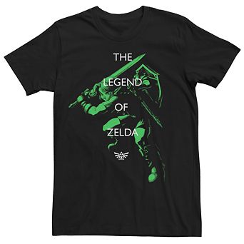 Men's Nintendo The Legend Of Zelda Link Shadow Short Sleeve Tee