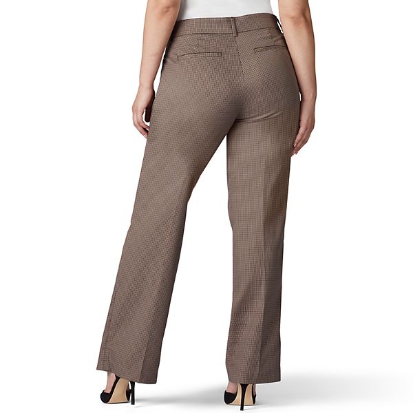 lee plus size flex motion trouser pants