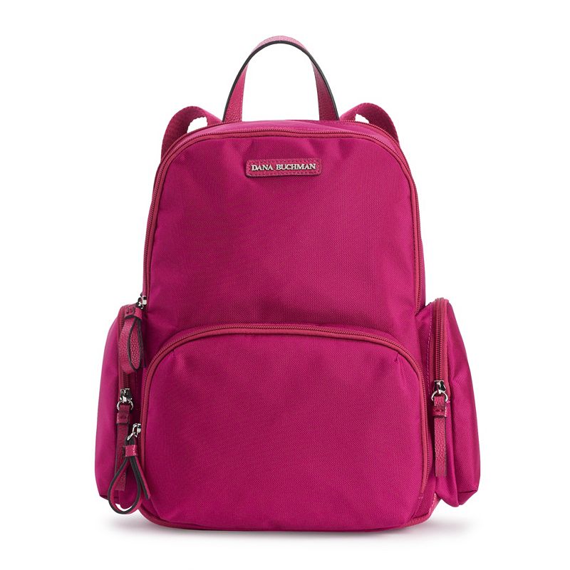 Dana Buchman Double-Entry Backpack, Light Pink