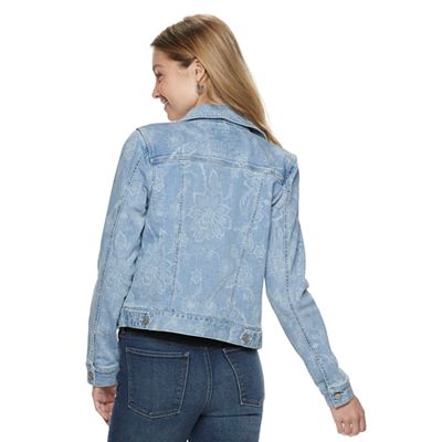 Kohls mudd jean jacket sales