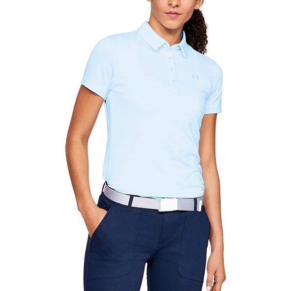 Women's under armour zinger store short sleeve golf polo