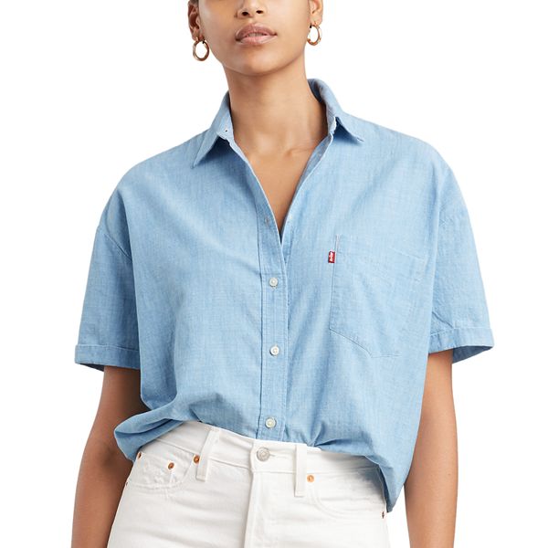 Women's Levi's® Lacey Button-Down Twill Shirt