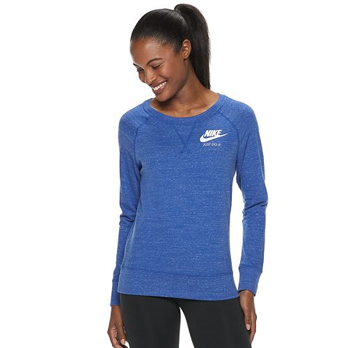 Womens Nike Gym Vintage Crew Top