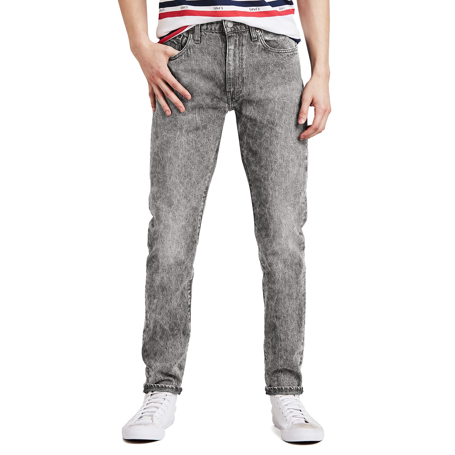 levis 512 mens grey