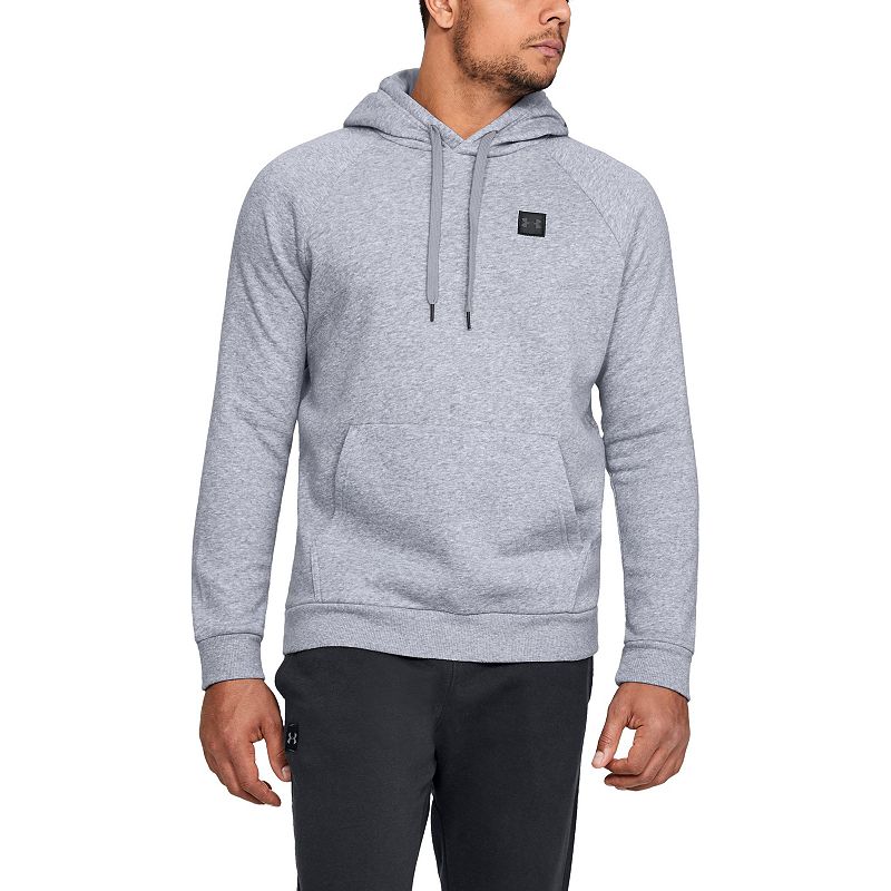UPC 191480917886 product image for Men's Under Armour Rival Fleece Pull-Over Hoodie, Size: XL, Silver | upcitemdb.com