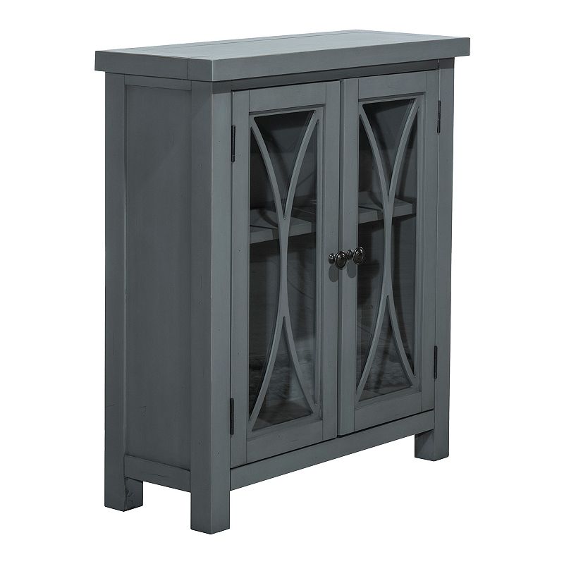 Hillsdale Furniture Bayside Two Door Cabinet, Blue