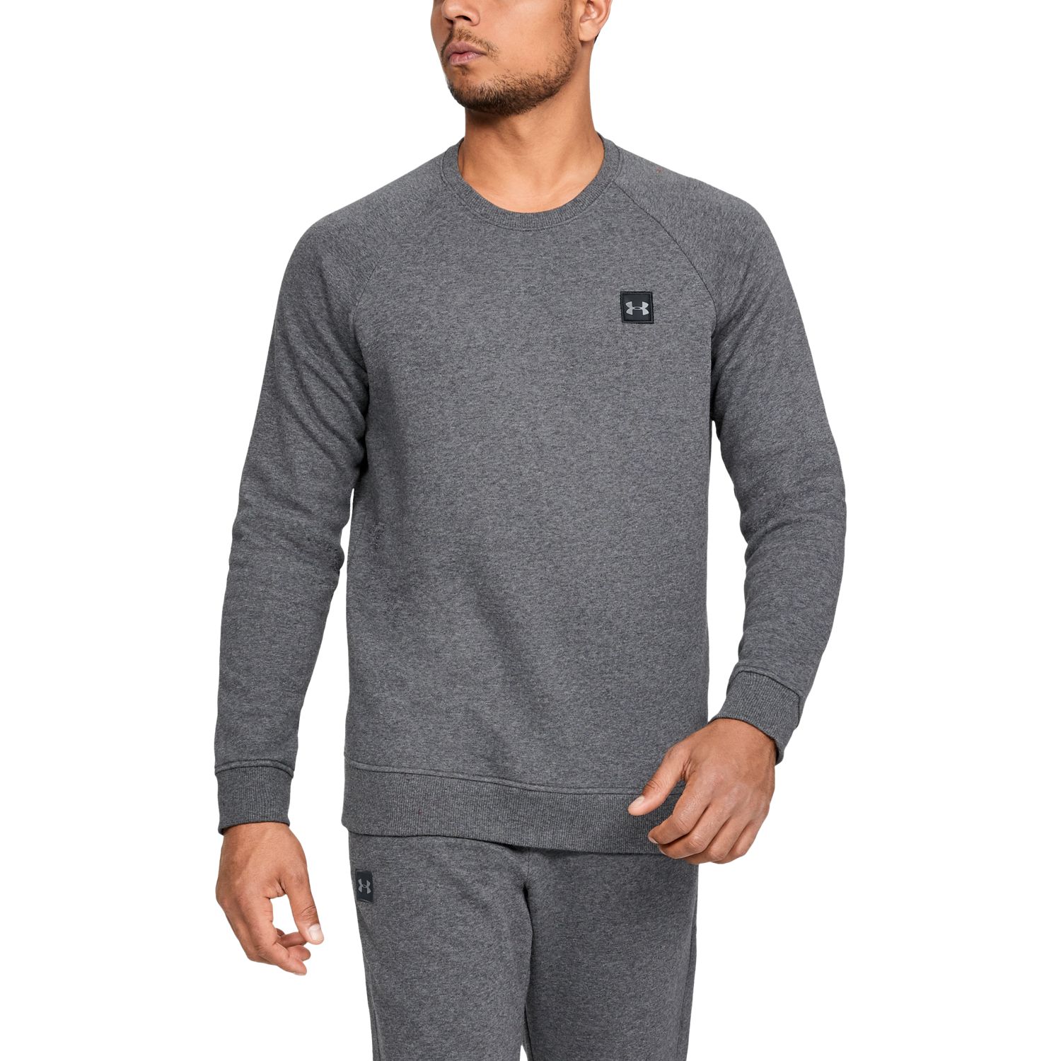 men's ua rival fleece 2.0 team crew