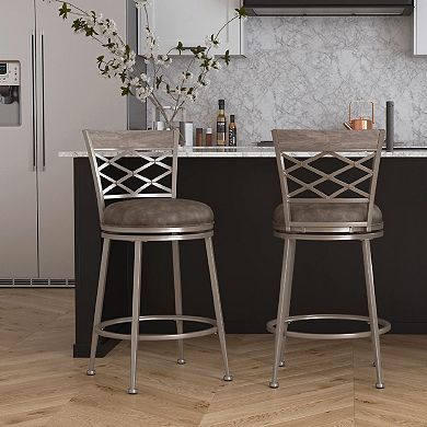 Hillsdale Furniture Hutchinson Swivel Bar Stool