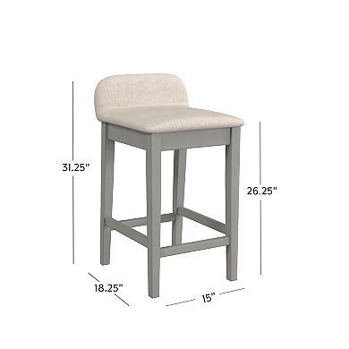 Hillsdale Furniture Maydena Non-Swivel Bar Stool