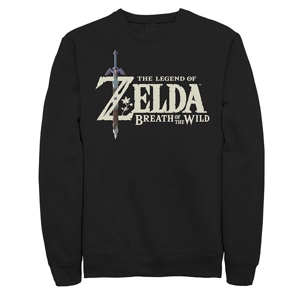 Young Men S Nintendo The Legend Of Zelda Breath Of The Wild Logo Fleece