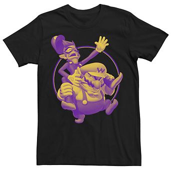 Men's Nintendo Wario & Waluigi Short Sleeve Tee