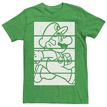 Men's Nintendo Super Mario Tonal Poster Short Sleeve Tee