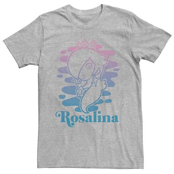 Men's Nintendo Rosalina Water Color Portrait Short Sleeve Tee