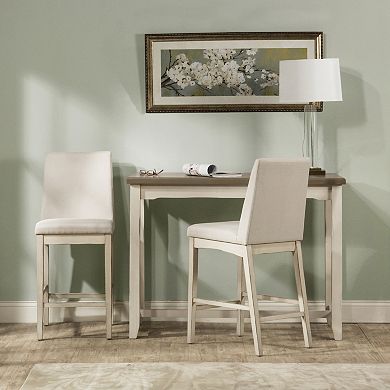 Hillsdale Furniture Clarion Dining Table & Stool 3-piece Set