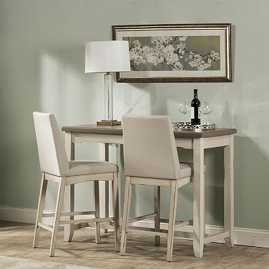 Hillsdale Furniture Clarion Dining Table & Stool 3-piece Set