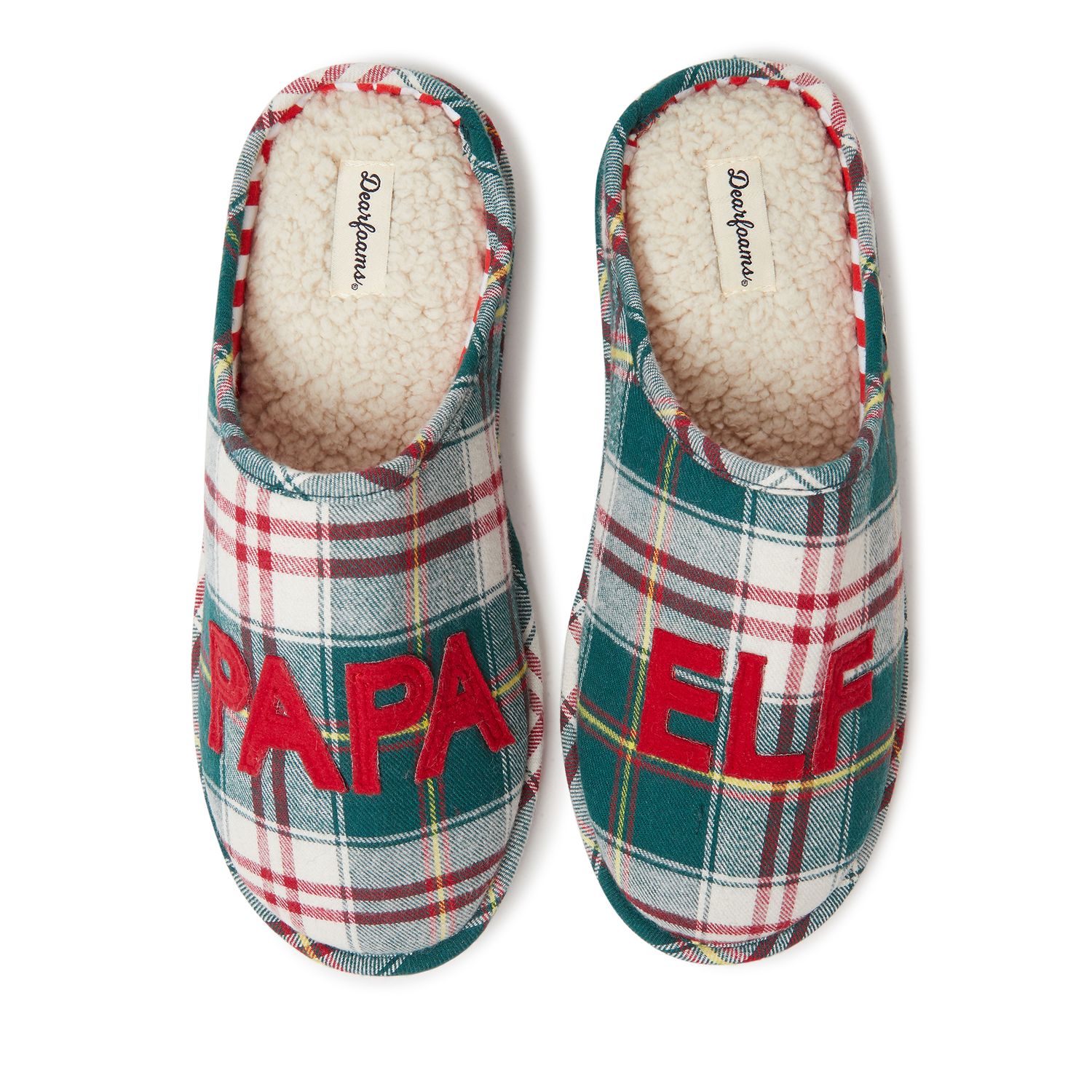 dearfoam mens slippers kohls