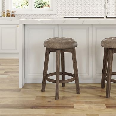 Hillsdale Furniture Odette Backless Swivel Counter Height Stool