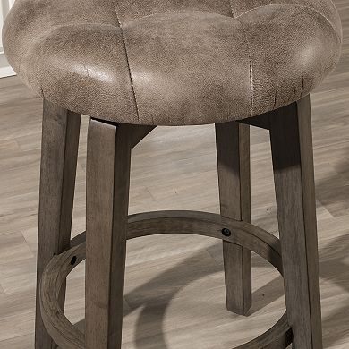 Hillsdale Furniture Odette Backless Swivel Counter Height Stool