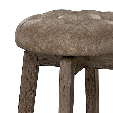 Hillsdale Furniture Odette Backless Swivel Counter Height Stool