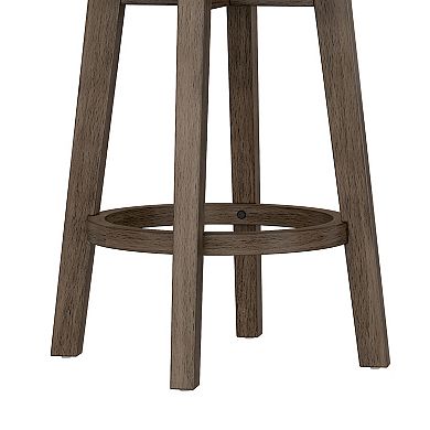 Hillsdale Furniture Odette Backless Swivel Counter Height Stool