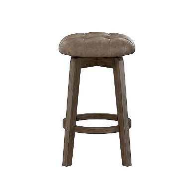 Hillsdale Furniture Odette Backless Swivel Counter Height Stool