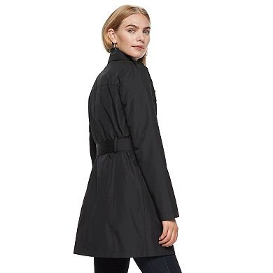Women's Nine West Double-Breasted Trench Coat