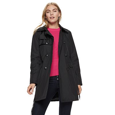 Kohls womens trench coat hotsell