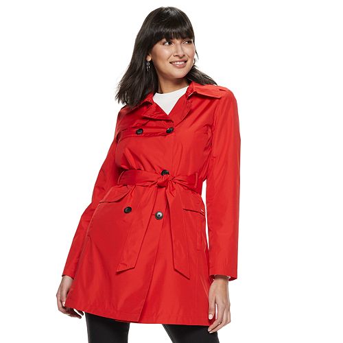 Women's Nine West DoubleBreasted Trench Coat