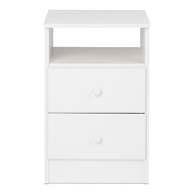 Prepac Astrid 2-Drawer Nightstand