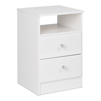 Prepac Astrid 2-Drawer Nightstand
