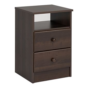 Prepac Astrid 2-Drawer Nightstand