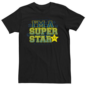 Men's Nintendo Super Mario Super Star Tee