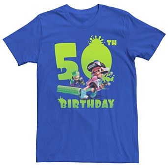 Men's Nintendo Splatoon 50th Birthday Tee
