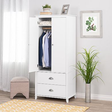 Prepac Yaletown Armoire Storage Cabinet