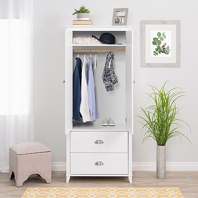 Prepac Yaletown Armoire Storage Cabinet