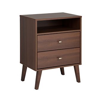 Prepac Milo 2-Drawer Tall Nightstand