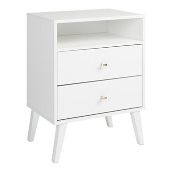 Prepac Milo 2-Drawer Tall Nightstand