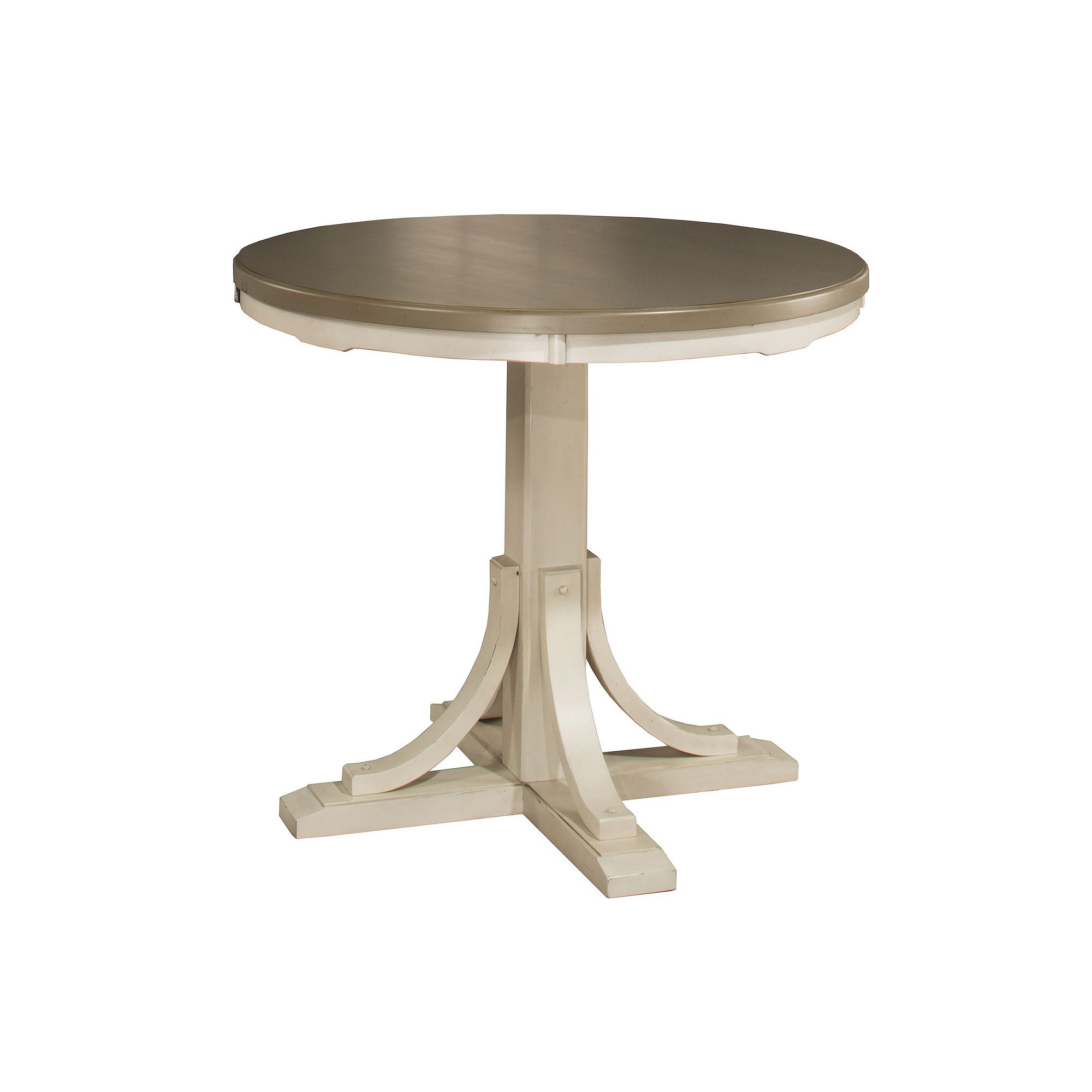 Hillsdale Furniture Clarion Dining Table, Distressed Gray Top