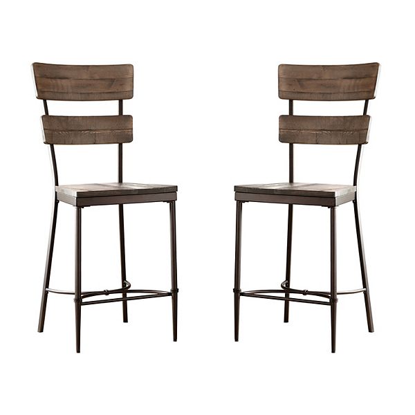 Hillsdale Furniture Jennings Non-Swivel Counter Stool (Set of 2)