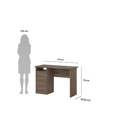 Tvilum 4-Drawer Desk