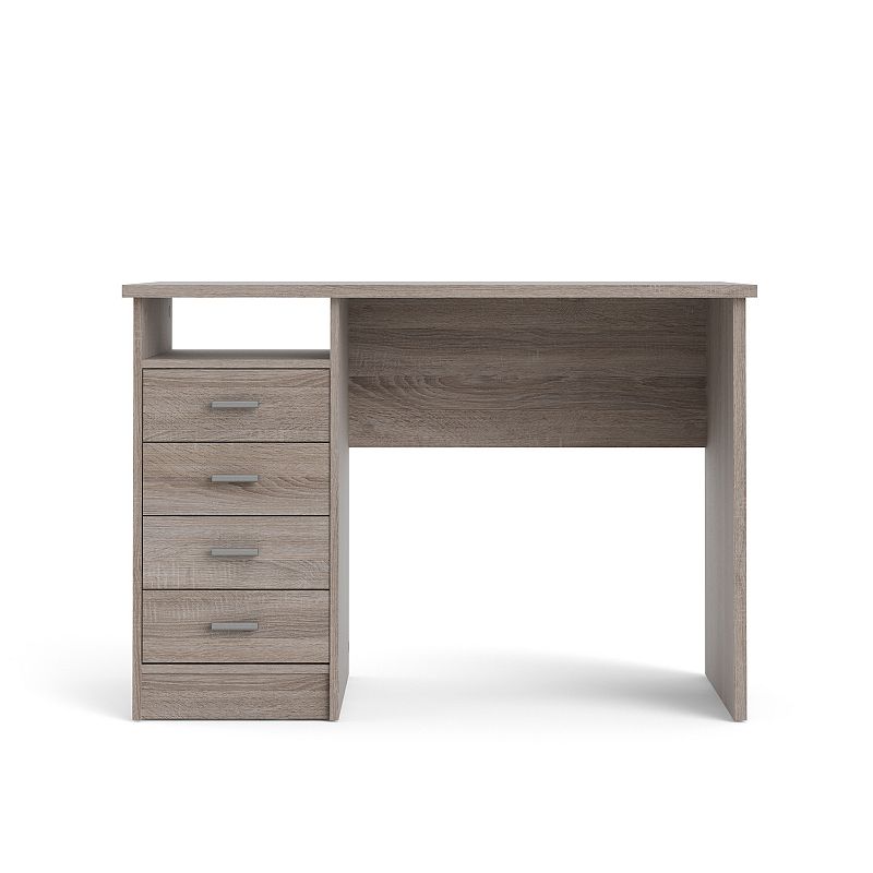 Tvilum 4-Drawer Desk, Brown