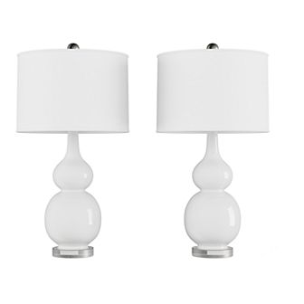 Double Gourd Table Lamp 2 pc Set