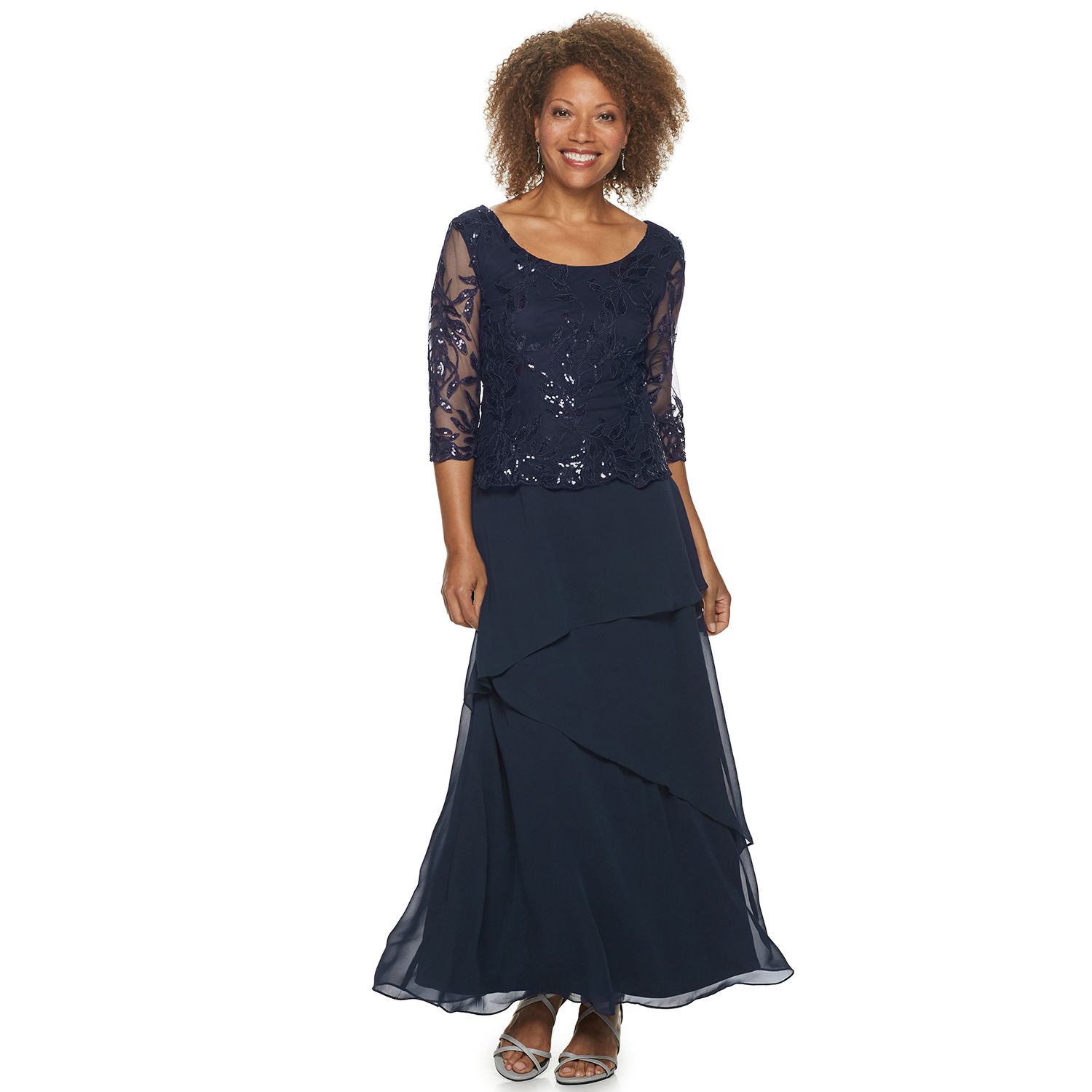 Kohl's long dresses for mother of hot sale the bride