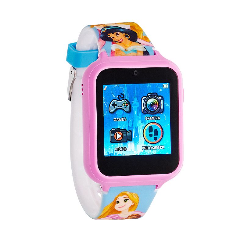 Disney Princesses Kids' Interactive Touchscreen Smart Watch, Pink