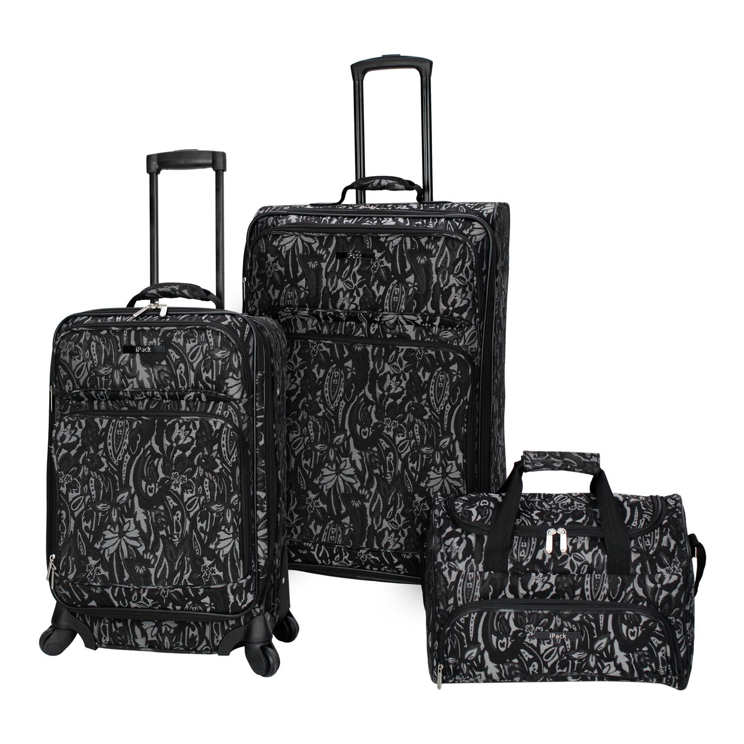 3 piece luggage set kohls