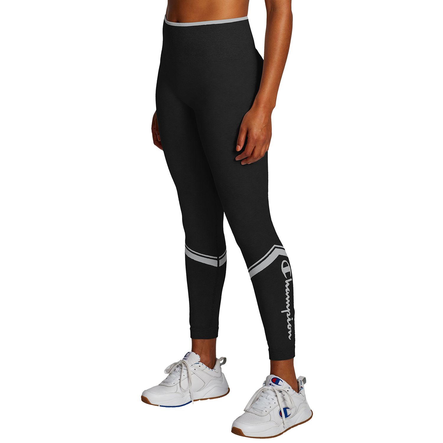 champion women's performance fleece tight