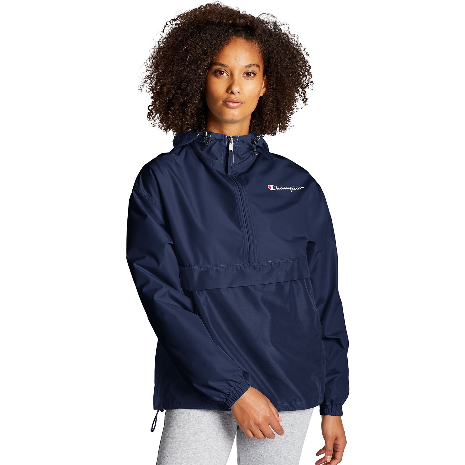 champion anorak packable jacket