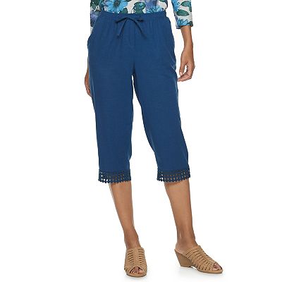 Cathy daniels pull on capris store