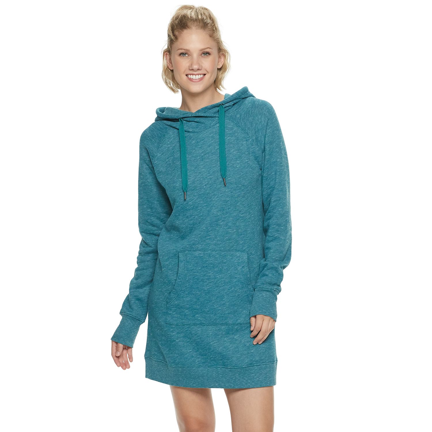 sweater hooded dress